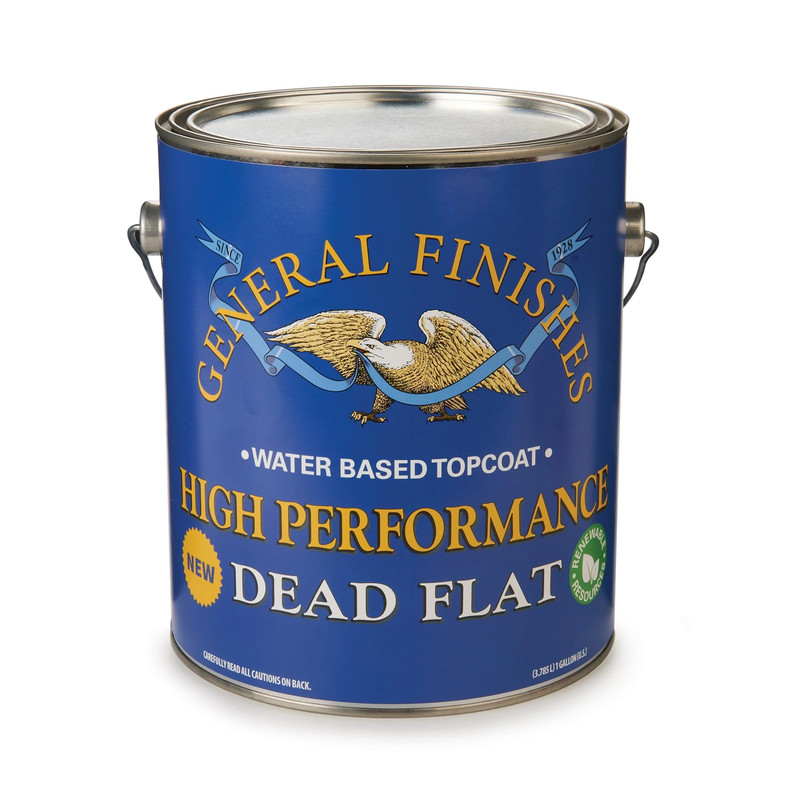 High Performance Dead Flat Topcoat - Size:1 Gallon